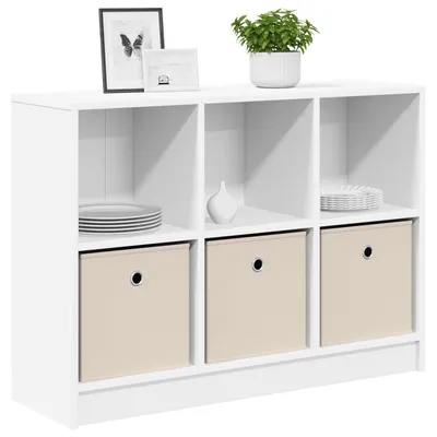 Immagine prodotto di Credenza con cassetti vitaXL, bianca, 88,5 x 27,5 x 63,5 cm