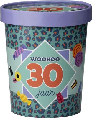 Zdjęcie produktu dla Paperdreams Kubek na cukierki ø12x14cm – 30 lat
