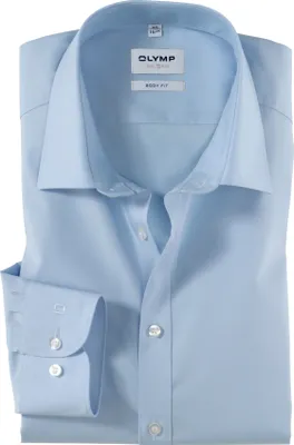 Produktbild von Olymp Hemd mit„rmellänge 7 blau Level 5