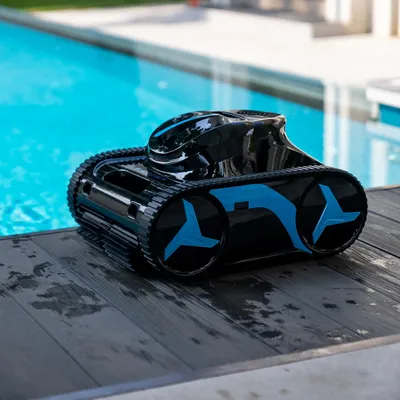 Produktbild von AquaForte Poolroboter M30 Kabellos Akku Boden Wände Wasserlinie bis 8x4m