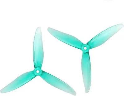 Produktbild von Gemfan Hurricane 6045-3 6 Zoll 3-Blatt Propeller Clear Green (2CW+2CCW)