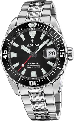 Produktbild von Festina Herren Uhr Casual Edelstahl Armbanduhr silber D2UF20669/3