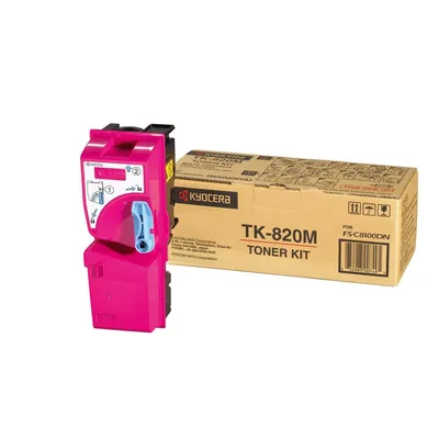 Produktbild von KYOCERA TK-820M, 7000 Seiten, Magenta
