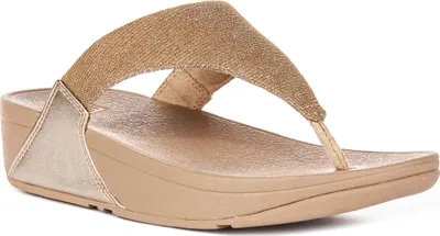 Produktbild von Fitflop Lulu Shimmerlux in Lattee für Damen – 3 UK - 36 EU - 5 US / Lattee