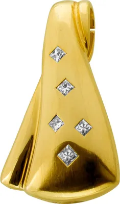 Produktbild von Diamant Anhänger Gold 585 14K Diamanten 0.50ct