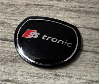 Obrázok produktu pre Originálny odznak Audi S-Tronic na gombíku DSG