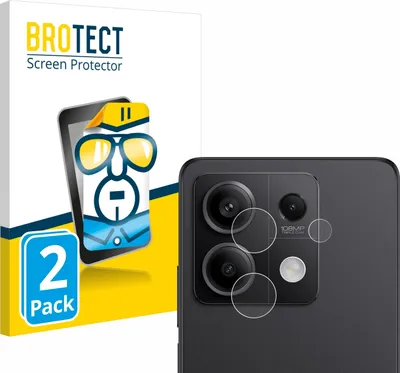 Produktbild von 2x Für Xiaomi Redmi Note 13 Pro 5G (NUR Kameraschutz) Schutzfolie BROTECT Displayschutz Display Schutz Folie Klar Transparent