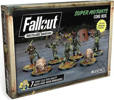 Zdjęcie produktu dla Fallout Super Mutants Core Box Miniatures Game - Edycja ENG