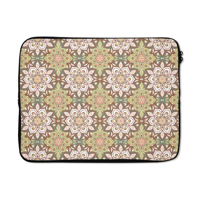 Produktbild von MuchoWow® Laptop Hülle 15 Zoll Mandala - Bohème - Muster Laptoptasche - Laptoptasche - Sleeve - Rundum-Schutz