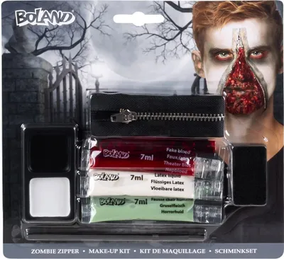 Produktbild von Zombie Reißverschluss Schminkset