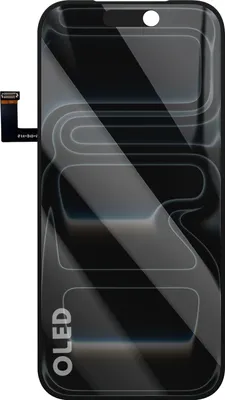 Produktbild von Clappio, Hard OLED Komplettdisplay iPhone 17 Pro Max Ersatz, Schwarz