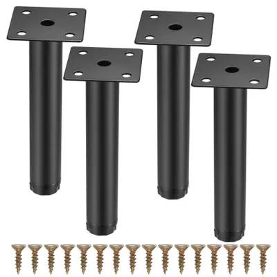 Productafbeelding van 4 stuks verstelbare meubelpoten, 15 cm, voor meubels en kasten