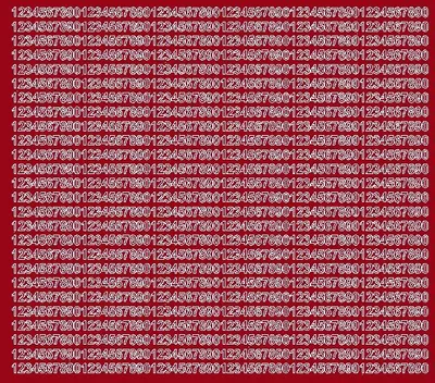 Image de Autocollants numériques, 5 mm, rouge foncé, mat