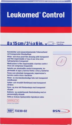 Obrázek produktu pro Leukomed Control 8x15cm, 10 ks PFL