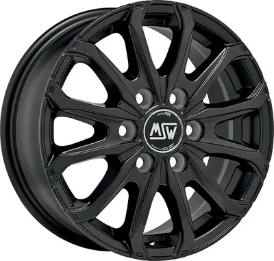 Produktbild von Alufelge Msw Msw 48 Van 6 Holes 6.5X16 6X130 Et 62 Matt Black