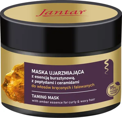 Zdjęcie produktu dla Jantar Maska do włosów kręconych i falowanych 200 ml