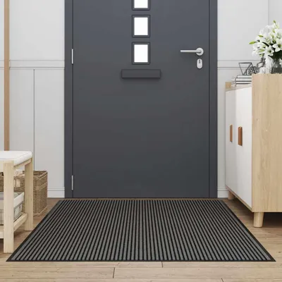 Obrázok produktu pre vidaXL Rohožka čierno-sivá 115x200 cm