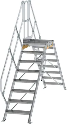 Obrázok produktu pre Hliníkový stupienok stacionárny alebo mobilný 45° 300938