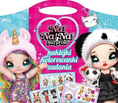 Zdjęcie produktu dla Na! Na! Na! Surprise Naklejki, kolorowanki, zadania