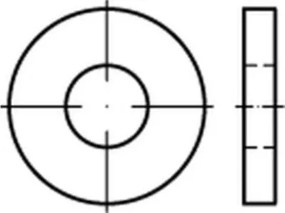 Produktbild von Reyher  Scheiben DIN 7349 A 4 100 HV 10,5 A 4 (50 Stück)