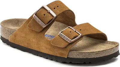 Produktbild von Birkenstock Klassische Pantoletten Arizona Weichbettung Herren 373035353034 Braun 37 EU