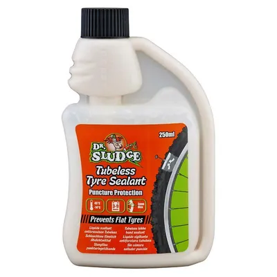 Produktbild von Reifendichtmittel zur Vorbeugung und Reparatur von Reifenpannen: Dr.Sludge Tubeless Tyre Sealant – 250 ml