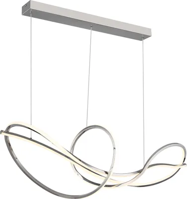 Produktbild von Globo Lighting Hängeleuchte Metall verchromt, LED
