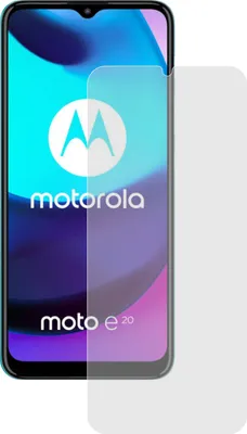 Produktbild von 2x Premium Panzerfolie für Motorola Moto E20 - kristallklar-Displayschutzfolie - Schutzfolie
