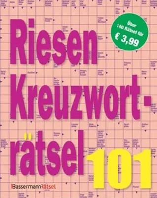 Obrázok produktu pre Riesen-Kreuzworträtsel 101 (5 Exemplare à 3,99 EUR)