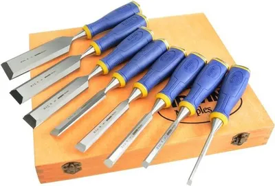 Image de IRWIN Marples - ProTouch Bevel Edge Set de burins avec 6 burins S