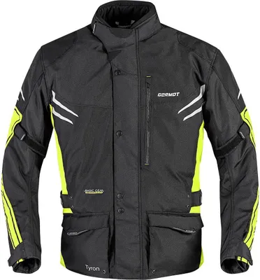 Immagine prodotto di Giacca Germot giacca tessile Tyron Nero/Giallo-XXXL