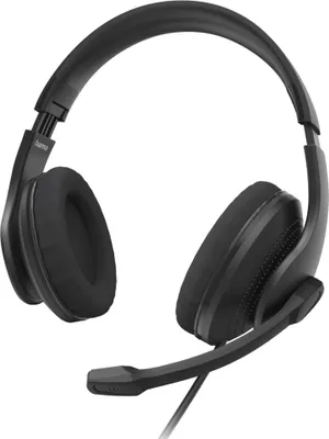Produktbild von Hama PC-Office-Headset HS-USB300 V2, Stereo, Schwarz