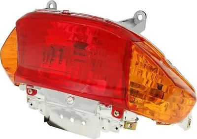 Image de Feux arrière et clignotants GY6, compatibles avec les modèles 50cc 139QMB/QMA et homologués (ABE), compatibles avec les scooters REX RS 450 50