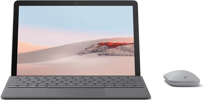 Zdjęcie produktu dla Microsoft Surface Go Signature Alcantara Type Cover Klawiatura AZERTY szara