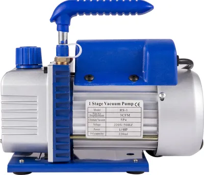 Produktbild von SucceBuy 3CFM 1/3HP Vakuumpumpe 1.8CFM 1 Stufe Kältetechnik Vakuumpumpe 1440RPM für R12 R22 R134a Kälteerzeugendes Medium
