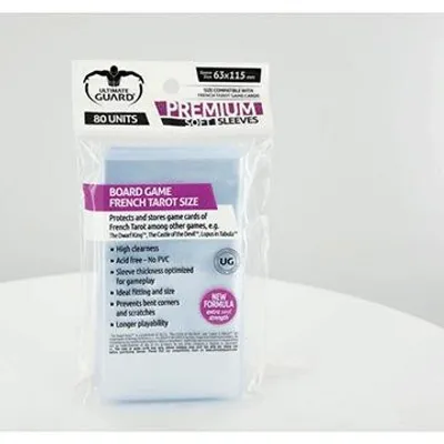 Produktbild von Ultimate Guard Premium Soft Sleeves für Französische Tarot-Karten (80)