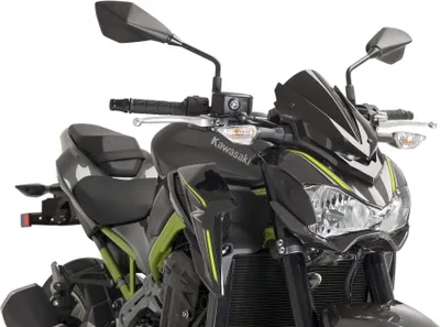 Immagine prodotto di Cupolino PUIG naked sport nero omologato ABE per Kawasaki z900