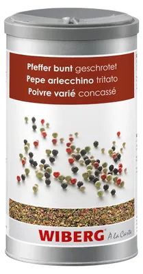 Zdjęcie produktu dla Wiberg pieprz kolorowo mielony mieszanka aromatyczna 580g