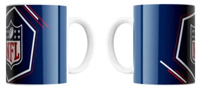 Produktbild von NFL Hexagon Tasse 0,45 l Keramik spülmaschinenfest mikrowellengeeignet