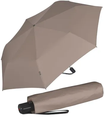 Produktbild von Knirps Taschenschirm Slim Duomatic Auf-Zu-Automatik - beige