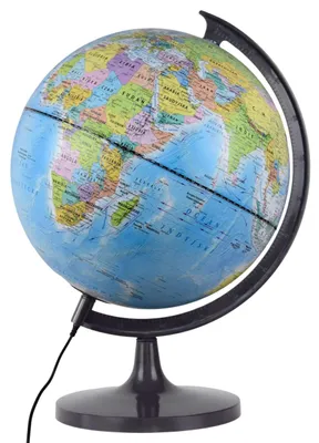 Image de Globe politique et physique illuminé, ArtGlob Orbito, 30 cm