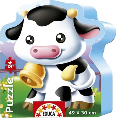 Produktbild von Kleine Kuh - 24 Teile Puzzle - Educa