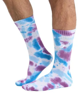 Obrázok produktu pre Lok Tyedye ponožky typu "half lange" (polodlhý strih), biele, veľkosť EU 40-43, biele, veľkosť EU 40-43