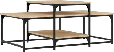 Obrázok produktu pre vidaXL Konferenčný stolík Sonoma Oak 102x60x45 cm Materiál dreva