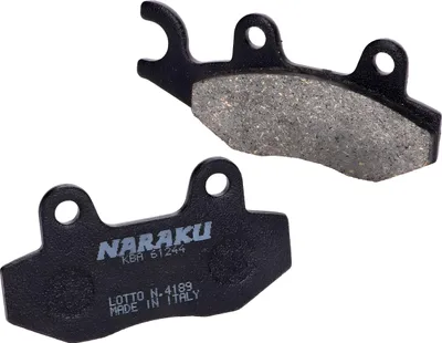 Produktbild von Naraku Bremsbeläge organisch mit ABE kompatibel mit Aprilia SX 50