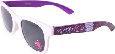 Produktbild von Frozen Kinder Mädchen Girl Sonnenbrille Kindersonnenbrille Sonnenschutz UV400 Brille Motivbrille Elsa und Anna Weiß Lila
