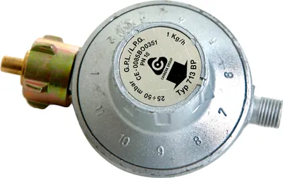 Zdjęcie produktu dla Paella World 11-stopniowy regulator gazu 30-50 mbar regulowany dla palników gazowych pierścieniowych