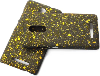 Produktbild von Handy Hülle Schutz Case Bumper Schale für Xiaomi Redmi Note 3 3D Sterne Gelb