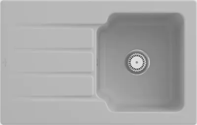 Produktbild von Villeroy & Boch Keramikspüle 334001SM, Architectura 45 Einbauspüle