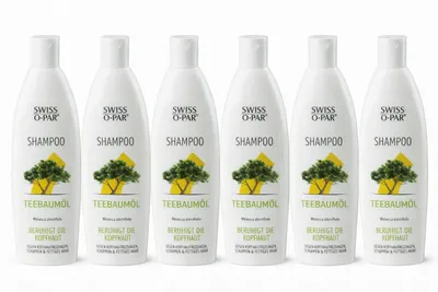 Produktbild von Swiss-O-Par Teebaumöl Shampoo Anti-Juckreiz & Schuppen 250 ml (6x)